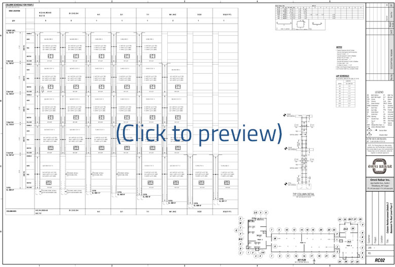 Reinforcement drawing  Dlubal Software